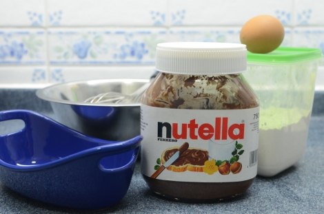 Nutella Brownies: Ingredients